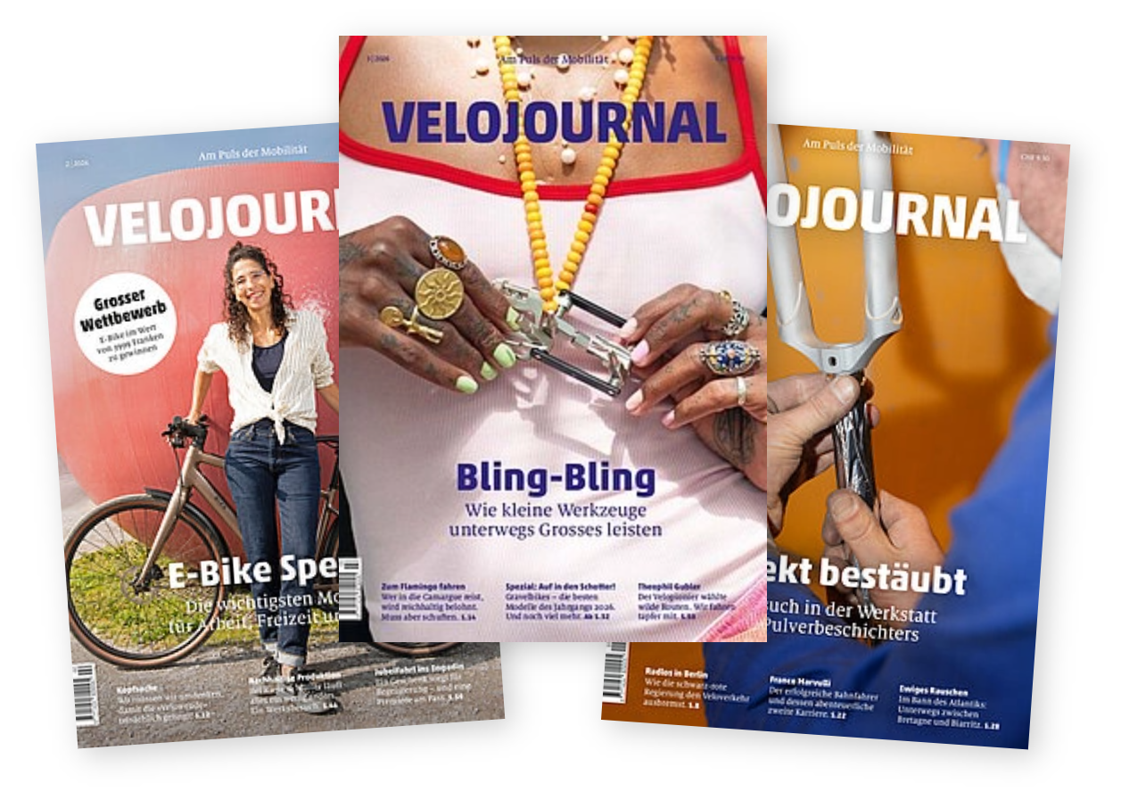 Velojournal abonnieren und sofort profitieren!