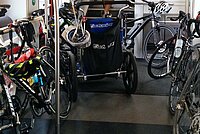 SOB Pilotprojekt Veloplätze im Zug. 