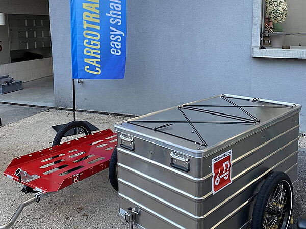 Bei Cargotrailer kann man einen Anhänger mieten