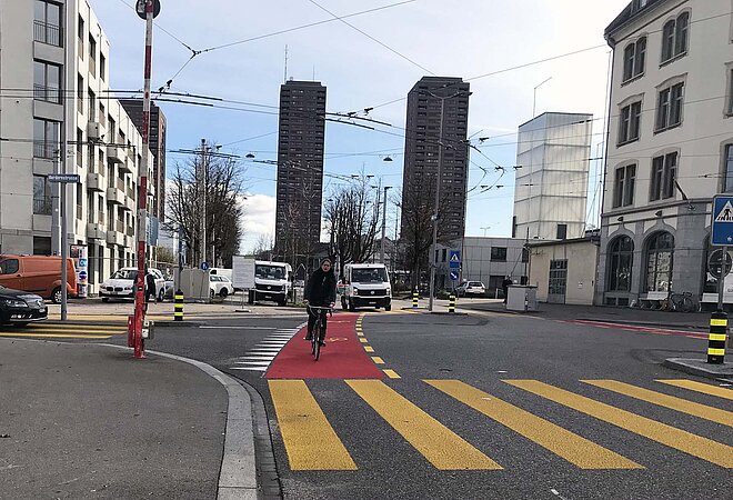 Velohauptroute Baslerstrasse