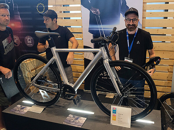 Die Asfalt Macher an der Eurobike