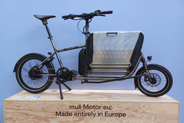 Neuheiten 2024 E-Muli Cargobike.