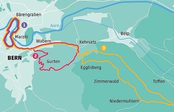 Das Berner Velofestival Hallo Velo! und das Krebs-Spendenrennen Race for Life spannen am 11. September 2022 in Bern zusammen. 