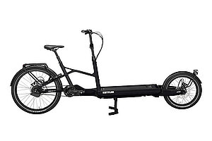 Kettler macht Lastenräder günstiger. Kettler Cargoline 5 600 Lastenrad mit Elektromotor.