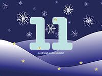 Adventskjalender velojournal mit Good news