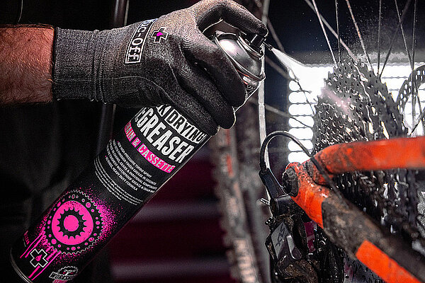  Aufsprühen und schon ist alles sauber Aprilscherz von Muc-Off