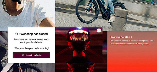Stromer beendet Geschäftstätigkeit in Nordamerika. 