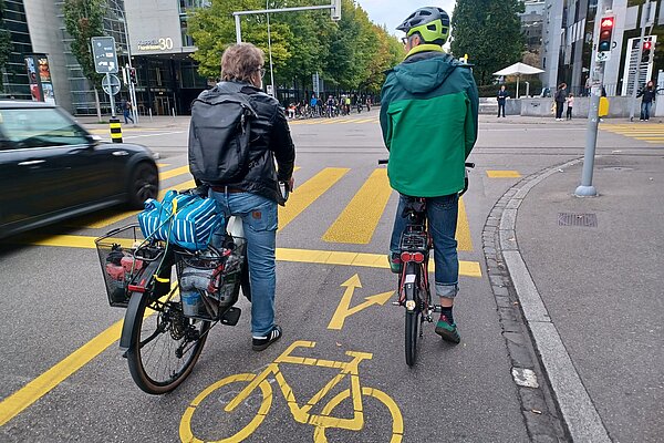 Lichtsignal an der Balserstrasse in Zürich.