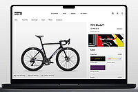 Laptop mit Looks A-la-Carte-Konfigurator.