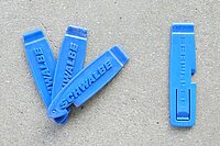 blaue Reifenheber