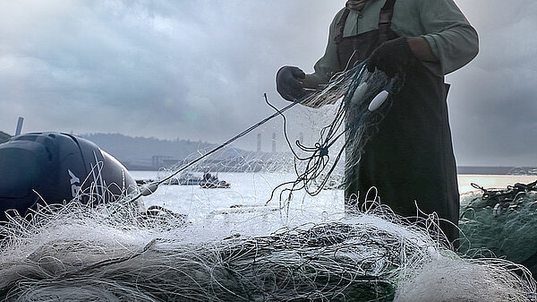 Schwalbe Green Marathon Reifen aus Fischernetzen. 