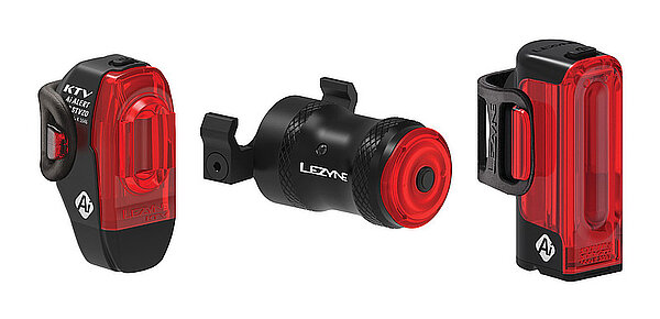 Lezyne KI Rücklichter für Fahrräder.