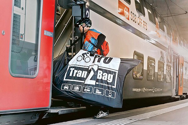 Fahrradtasche von Tranzbag.