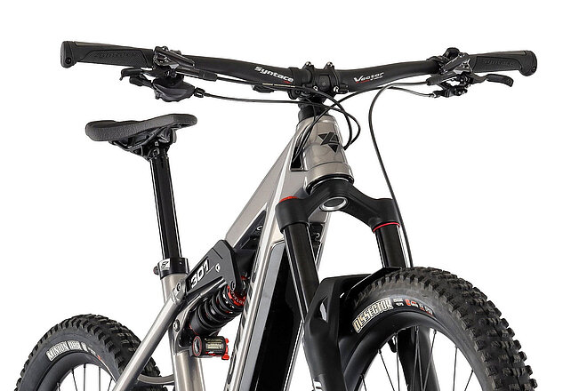 Litevilles eMTB 301CE mit Syntace-Parts.