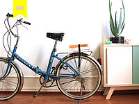 Retrovelo in Wohnzimmer
