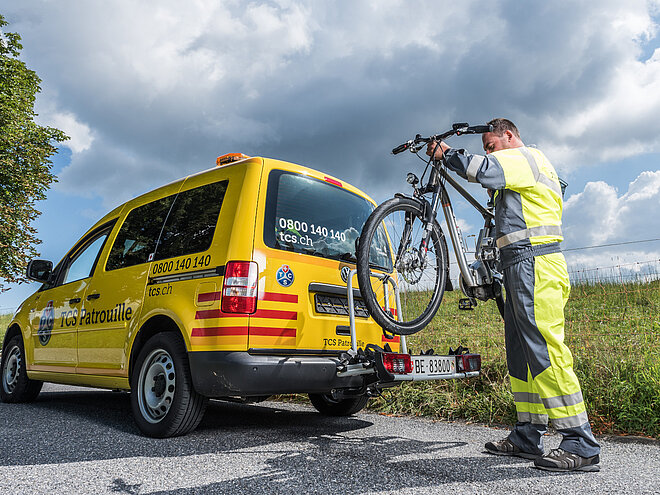 Pannenhelfer des TCS