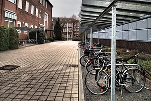 Fahrradunterstände als Alternative zu Auto-Parkplätzen werden möglich.