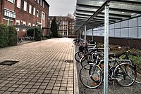Fahrradunterstände als Alternative zu Auto-Parkplätzen werden möglich.