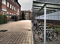 Fahrradunterstände als Alternative zu Auto-Parkplätzen werden möglich.