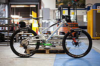 Orange Bikes wird weitergeführt. Mountainbike mit Alu-Rahmen und breiten Rohren.