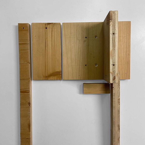 Klappständer für Kindervelo.