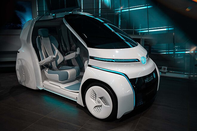 Futuristisches Auto