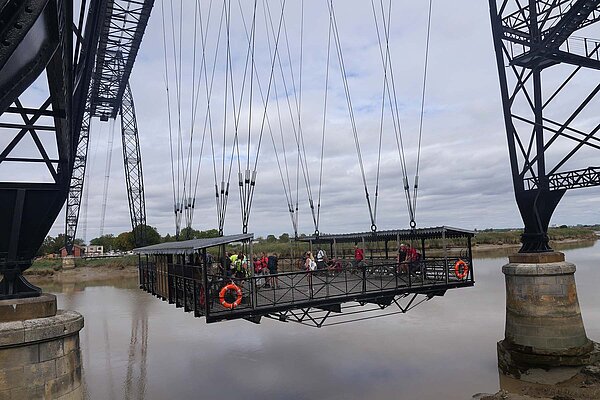 Schwebefähre bei Rochefort.