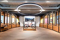 Showroom von Tour de Suisse in Kreuzlingen.