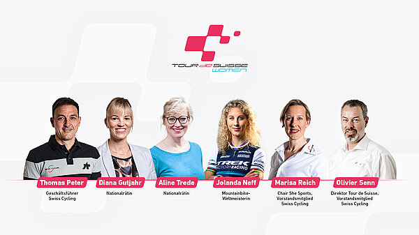 Von diesen Vertretern aus Sport und Politik wird die Tour de Suisse Women unterstützt