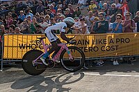 Richard Laizer Tansania WM Zeitfahren Offene Rennbahn Oerlikon.
