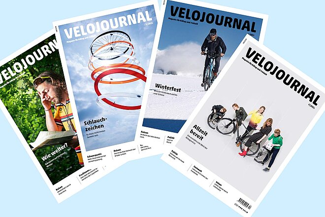 Velojournal Titelbilder