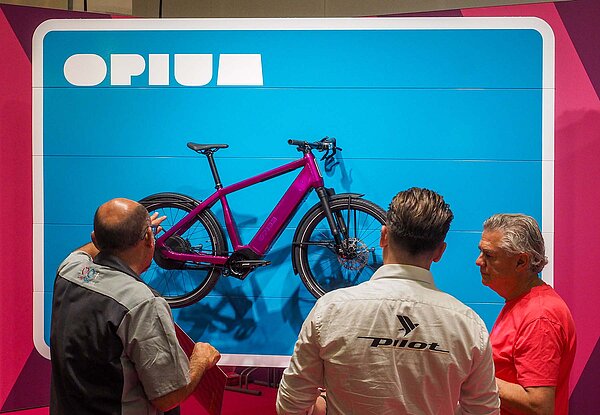 Die S-Pedelecs Opium und Stromer «ST7» waren die Überflieger der Eurobike. 