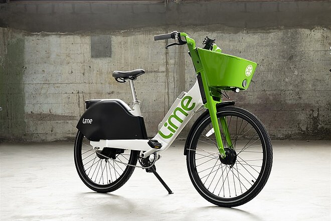 Lime bringt neue Sharing E-Bikes nach Zürich. 