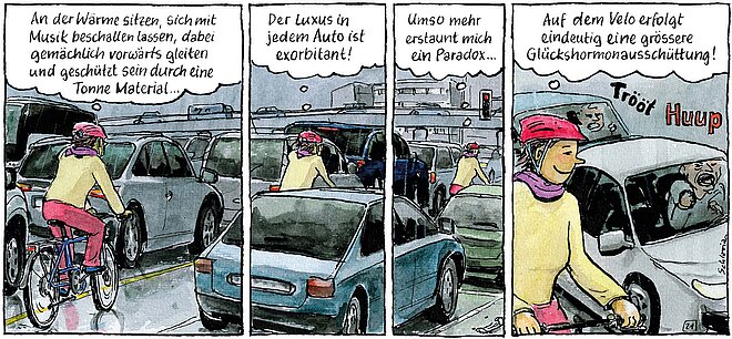 Comicstrip von Schlorian.