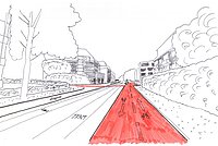 50 % aller Verkehrsflächen sollen der Mikromobilität zur Verfügung stehen.