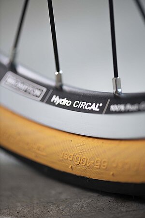 Brompton X Hydro recycling Alufelge für Fahrräder.