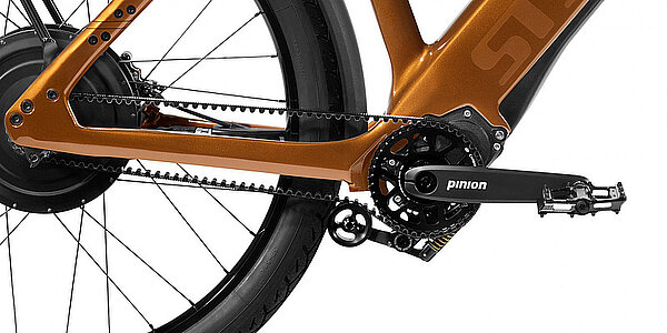 Stromer Jahresbericht 2022. E-Bike mit Pinion-Getriebe. 