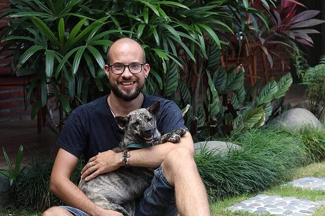 Reto Steimer will den Weltrekrod brechen und dabei Spenden für Strassenhunde sammeln