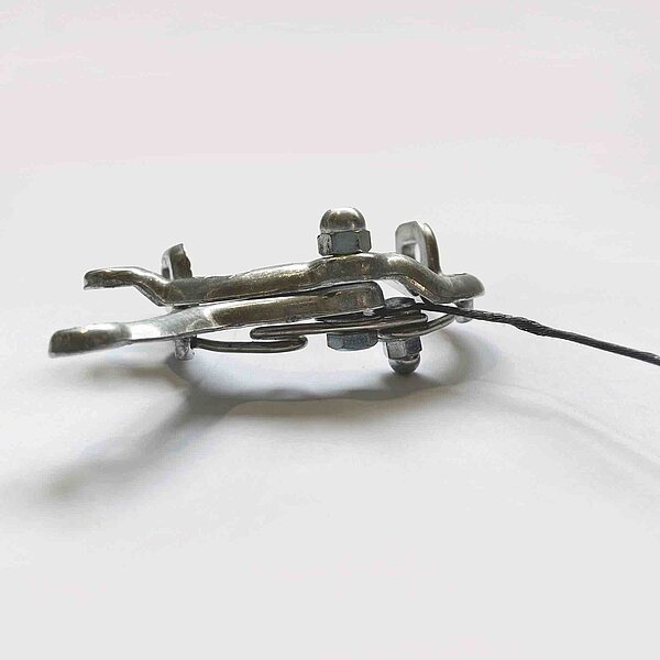 DIY-Anleitung für eine Nachtlampe aus einer Felgenbremse und Retrolampe