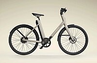 E-Bike mit Tiefeinsteigerrahmen