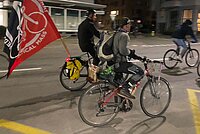 Critical Mass Zürich rollt wieder. 
