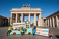 Changing Cities setzt sich für eine freie Strassen Prämie ein.