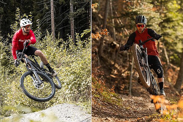 Claudio Caluori und Nino Schurter