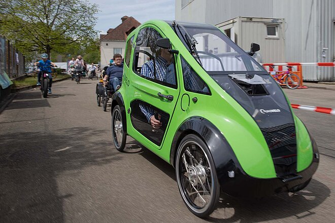 An der Spezi dreht sich am 27. und 28. April alles um «Velos abseits der Diamantrahmen-Norm». Internationale Spezialradmesse Spezi 2024.