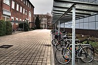 Fahrradunterstände als Alternative zu Auto-Parkplätzen werden möglich.