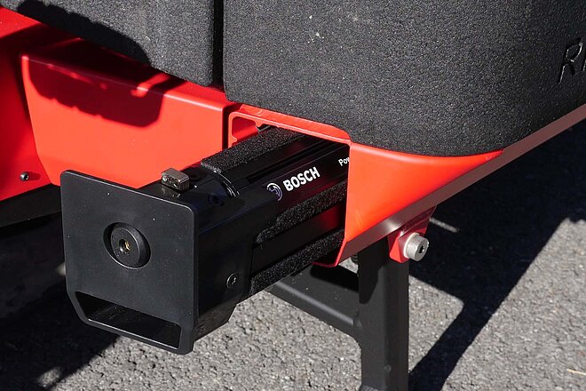 Akku lässt sich entnehen