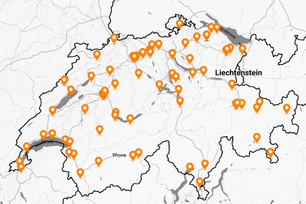 80 Partnerbetriebe transportieren Sendungen für die Swissconnect.