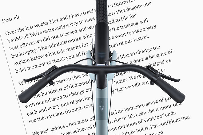 Vanmoof ist Konkurs.