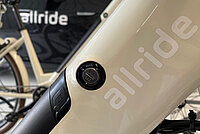 Amag und Tier Mobility lancierten «Mobility as a Service»-Angebot. Velorahmen mit Allride Schriftzug