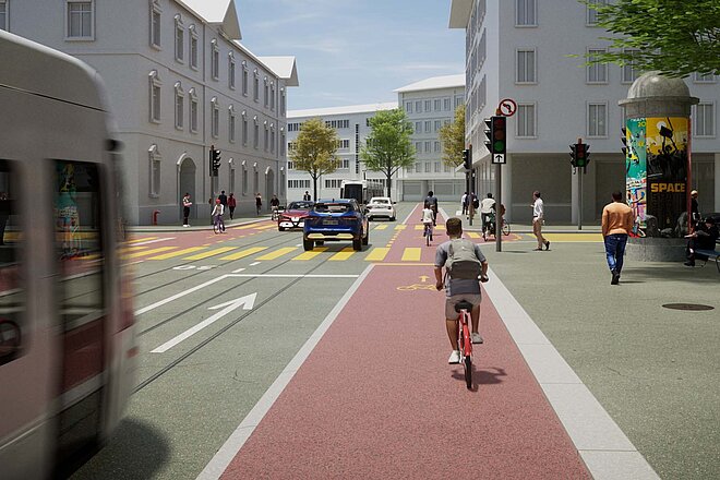 Die Schweizer Fahrradlobby Pro Velo fordert vom Bund mehr finanzielle Beteiligung am Ausbau der Veloinfrastruktur. Pro Velo Bund Veloinfrastruktur Schweiz Ausbau